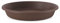 The HC Companies Soucoupe Ronde en Plastique pour Plantes, Chocolat, 40,6 cm