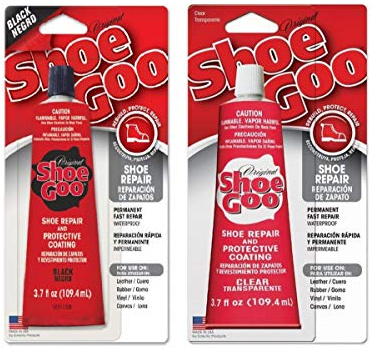 ‘Shoe GOO Shoe Repair 3.7 oz. 2-Pack (1 Clear, 1 Black) by Shoegoo’