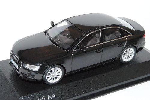 NEW A*u*d*i A4 B8 Facelift Ab 2011 Limousine Phantom Schwarz Ab 2007 1/43 Minichamps Modell Auto