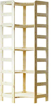 HOLZREGAL Kiefer Massiv Regal Bücherregal Büroregal Modulregal R-* 8 Varianten (R-12 HxBxT 166x56x56 cm)