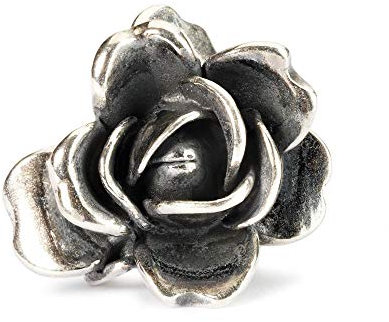 Trollbeads Damen-Bead 925 Sterling Silber weiß TAGBE-00032