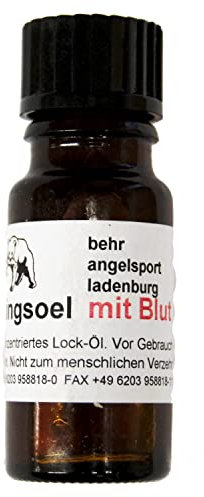 Heringsöl mit Blut 10ml Locköl Fischöl Norwegen Nordsee Ostsee