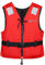 Leader International Schwimmhilfe Erwachsene, Festtoffweste ideal für den Wassersport, Auftriebshilfe bis zu 50N(Rot L: 70-90kg)