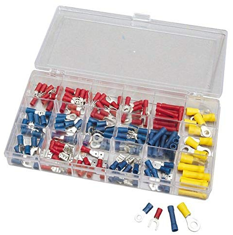 Draper 18160 Insulated Terminal Assortment, 150 Pcs