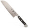 GÜDE Solingen - Santoku geschmiedet, 18 cm, POM schwarz, ALPHA, Doppelkropf, Handmade Germany