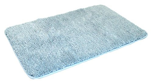 Kinzler J-10008/16 hellblau Badematte, Mikrofaser, 80x150 cm