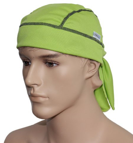 STANTEKS Herren Bandana Schutz Kopftuch Bandana Piratentuch Radfahrrad Unisex SR0054 (grün)