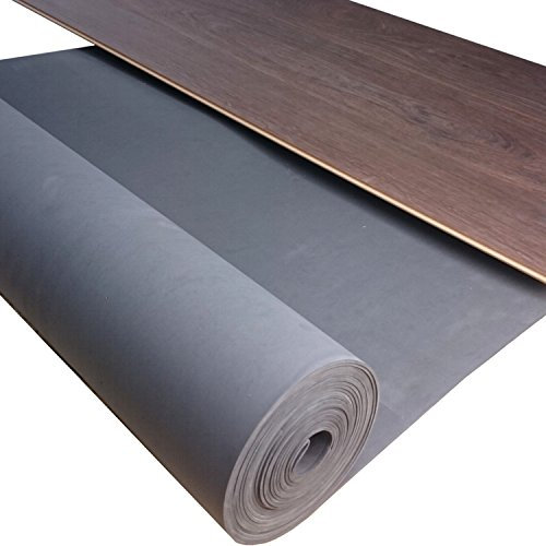 uficell® Multisound aislamiento acústico contra el ruido de impacto para suelos de parquet y laminados - mejora del sonido de impacto aproximadamente 22 dB (3 mm de espesor, 15 m² | 1 rollo)