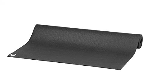 Bodhi Yogamatte Rishikesh Premium 80 XL | Matte für Yoga & Pilates | Antirutschmatte für deine Yogapraxis | Rutschfest & Schadstofffrei | Made in Germany | OEKO-TEX 100 | Übungsmatte | schwarz