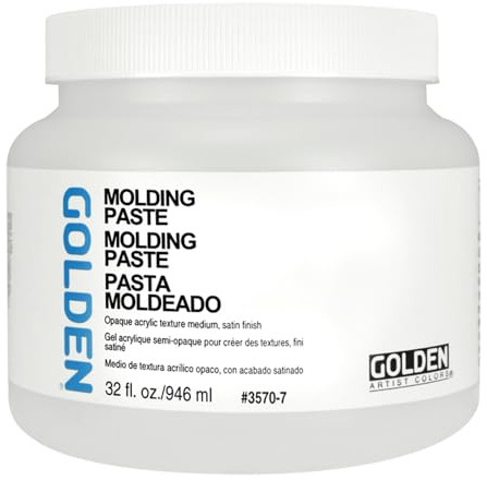 GOLDEN Artist Colors Molding Paste, 32 fl. oz. Jar