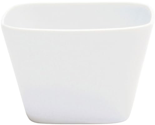 KAHLA 206010A90020C Pronto kleine Schale eckig 6x6 cm | weißes Schälchen 170 ml aus Porzellan