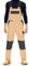 TMG® | Lange Arbeitslatzhose Herren, Beige Latzhose mit Kniepolstertaschen aus Cordura, viel Stauraum, robust | 76