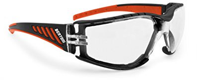 Bertoni Motorradbrille - Winddichte Bruchsichere Antibeschlag – AF149HD2