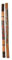 Didgeridoo aus Bambus, bemalt
