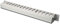 DIGITUS Jaula de gestión de cables - 1U - Panel de conexión - 19 pulgadas - Paso de cables - Panel extraíble - Gris