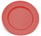 Harfield Polycarbonate Plastic Dinner Plates 24cm Red - Pack of 2