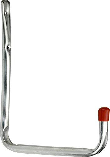 Connex Wandhaken 305 x 250 x 85 mm - Belastbar bis 15 kg - Mit schützender Gummikappe - verzinkt / Universalhaken / Montagehaken für Garage / Werkstatthaken / Ordnungshelfer / DY222001