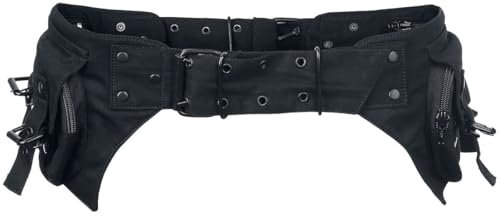 Gothicana by EMP Unisex schwarze Gürteltasche Standard