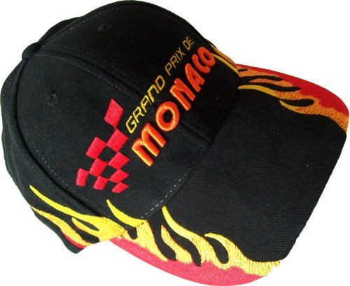 Formule 1 Jugendliche '/Erwachsene Cap mit Monaco Grand Prix Motiv – Modell Nr. 3 – Größenverstellbar
