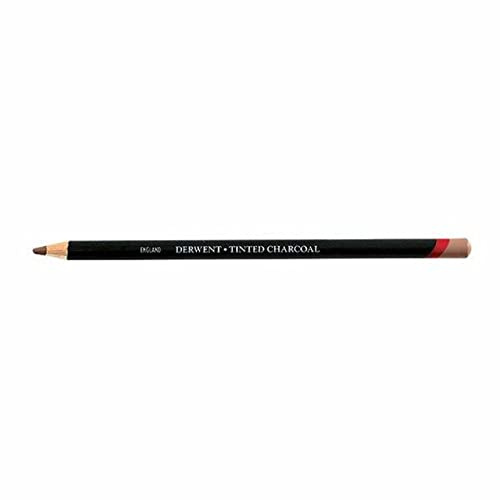 Derwent TC03 Tinted Charcoal Pencil - Sunset Pink
