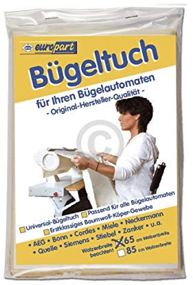 Bügel-Tuch 65cm f Bügelautomat Bügelwalze universal