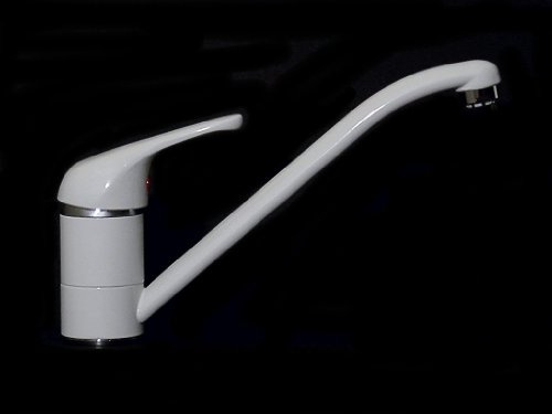 Einhebel Küchenarmatur Spüle Wasserhahn Weiss
