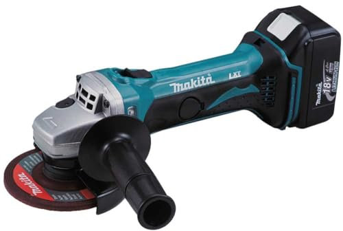 Makita Cordless Angle Grinder 18V Lithium-ion 115mm.