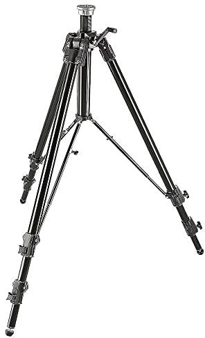 Manfrotto 161MK2B, Super Pro Tripod, Payload 20 kg, Geared Centre Column, Ideal for all Large Format Cameras, Black