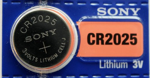 2PC Sony CR2025 2025 Lithium 3 V Armbanduhr Knopfzell-Batterien