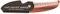 CAPTAIN FAWCETT Schnurrbartkamm Captain Fawcett (87T) 400 g (1er Pack) Brown