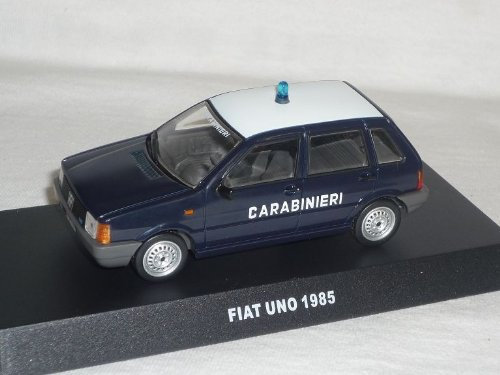 FIAT UNO 1985 Carabinieri 1/43 De Agostini Modellauto Modell Auto