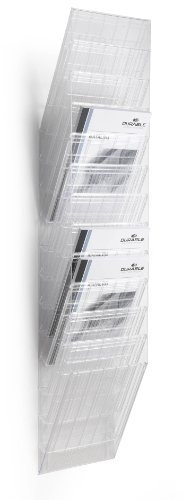 Durable Prospektspenderset Flexiboxx 12 A4, 1 Set, transparent, 1709763400