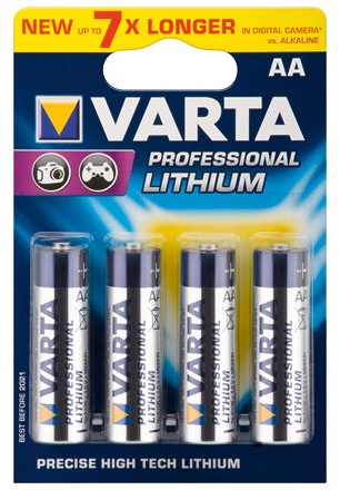 Varta FR 6 V 4-BL Varta Lithium (6106) AA Batterie Lith [Elektronik]