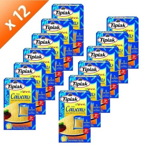 TIPIAK Coucous Sachet Cuisson x12
