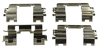 TRW PFK265 Zubehörsatz, Scheibenbremsbelag | Kompatibel mit: HONDA CIVIC IV Hatchback, CIVIC IV Stufenheck, CIVIC V Stufenheck, CRX I, CRX II, PRELUDE II, PRELUDE III