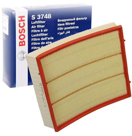 BOSCH Luftfilter 1457433748 | Reinigt angesaugte Luft von Partikeln - hohe Nass- und Reißfestigkeit