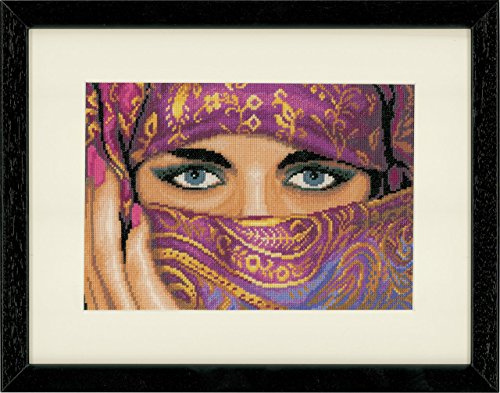 PN-0021221 Gezählten Kreuzstich Kit, Verschleierte Frau, Aida, W