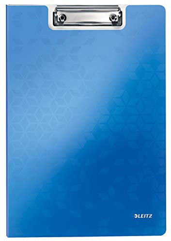 Leitz 10 x Klemmbrettmappe Wow A4 blau metallic
