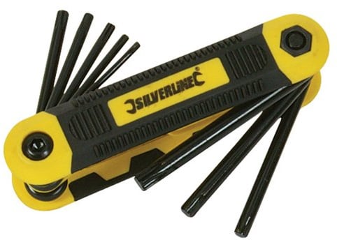 Silverline Expert Metric Trx Tool 8pce T9 - T40 (580444)