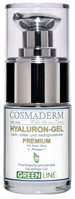COSMADERM Hyaluron Premium Glaspumpspender 15ml
