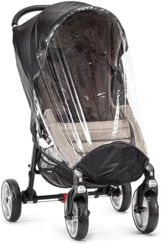 Baby Jogger BJ91051 City Mini Wetterschutz für Vierradwagen, transparent