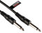 rhinocables 6.35mm Mono & TRS Jack Stereo Cable|Male to Male Connectors | Multi Instrument Compatibility for Guitar, Bass, Keyboard, Amp & Mixing | Premium Sound Quality Performance (1m)