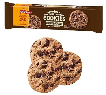 Griesson Chocolate Mountain Cookies Crispy Brownie