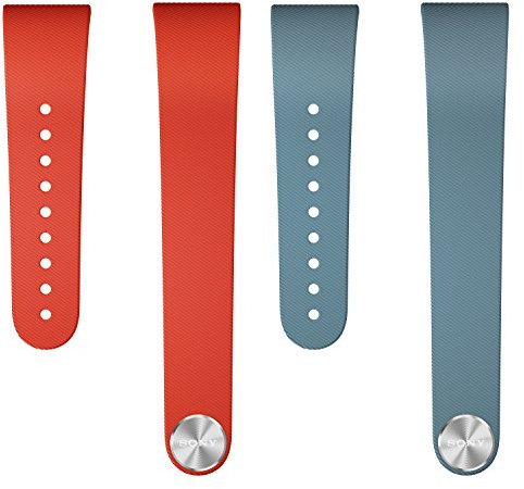 Sony SWR310 - Kit de correas rojo y azul tamaño S