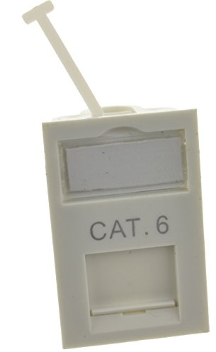 kenable Floor Box Keystone Cat6 Low Profile Network 6C Module 38 x 25mm