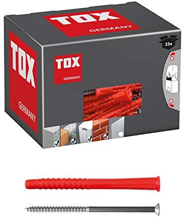 TOX 22102501 TOX-022102501-Taco+Torn MV-SK CONST 10/115 cajas, Multicolor, 10x115 mm