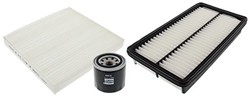 MAPCO 68556 Filtersatz - Ölfilter/Luftfilter/Pollenfilter | Kompatibel mit: MAZDA 6 Hatchback, 6 Hatchback, 6 Kombi, 6 Station Wagon, 6 Stufenheck, 6 Stufenheck
