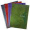 Clairefontaine 7286C - Notizbuch mit Hardcover, DIN A4+, 24 x 32cm, französische Lineatur, 288 Seiten, 1 Stück, farbig sortiert
