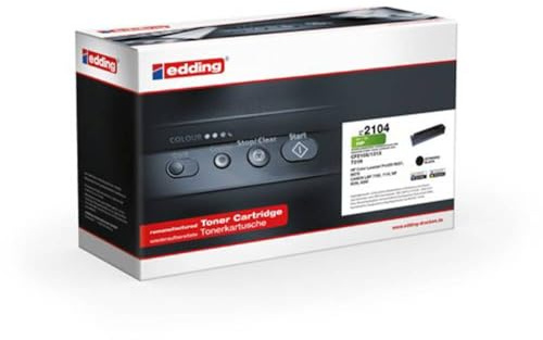 edding Toner EDD-2104 - Schwarz - Reichweite 2400 Seiten - Ersetzt HP 131X (CF210X)