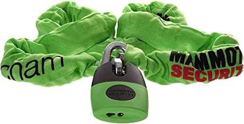 Mammoth LOCM003 Cat3 Security Thatcham Approved New Chain Lock, 120cm Length